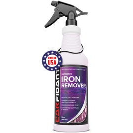 Iron Remover for Car Detailing – Iron Decon Spray, Pulls Out Brake Dust, Rust & Fallout - Contaminant Removal for Car Paint & Wheels, pH Neutral Formula - 32 fl. oz.