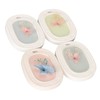 4PCS Set Wardrobe Aromatherapy Wax Tablets Long Lasting Floral Scent