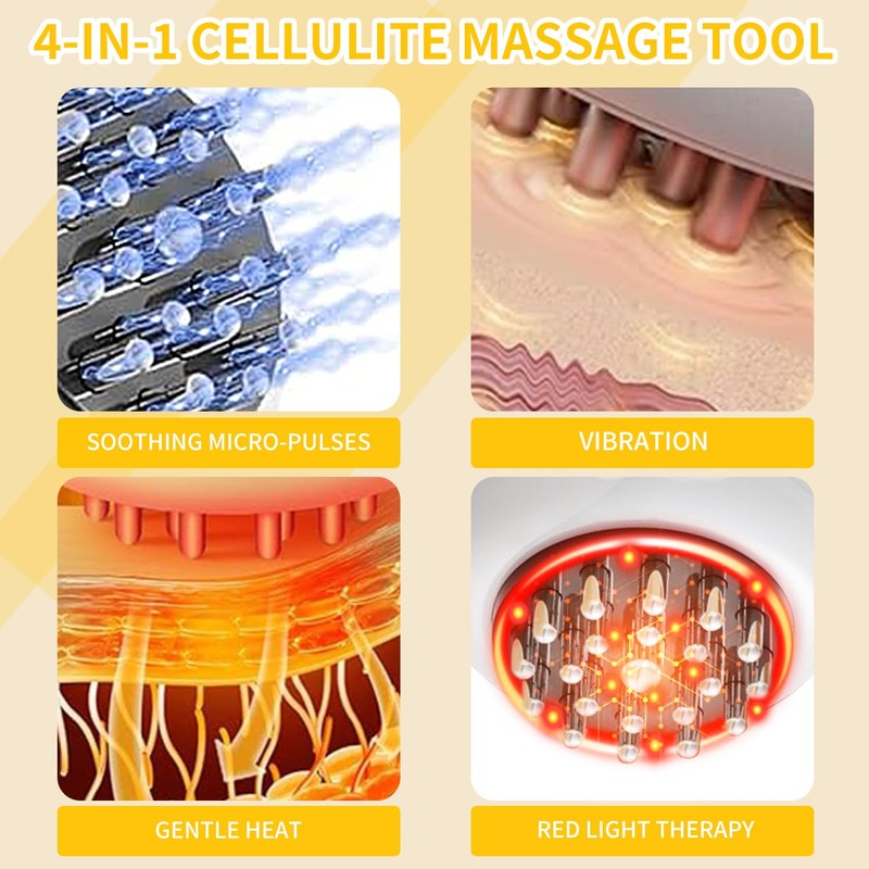 GJMJNNW Handheld Electric Lymphatic Drainage Massager: Body Sculpting Machine and