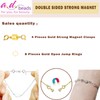 AD Beads Double Magnetic Jewelry Clasps and Closures14K Gold and