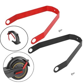 Lveofielygi Juego de guardabarros trasero compatible con Segway Ninebot Max G30 scooter eléctrico, soporte de guardabarros rojo, accesorios de reparación para scooter