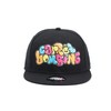 Carrot Bombing CB Throwie Black Snapback Baseball Cap Hat