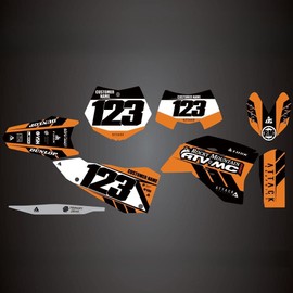 Attack Graphics Custom Renegade Complete Bike Graphics Kit for Beta 430 RS 2024