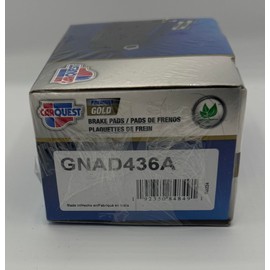Carquest Premium Gold Brake Pads, GNAD436A