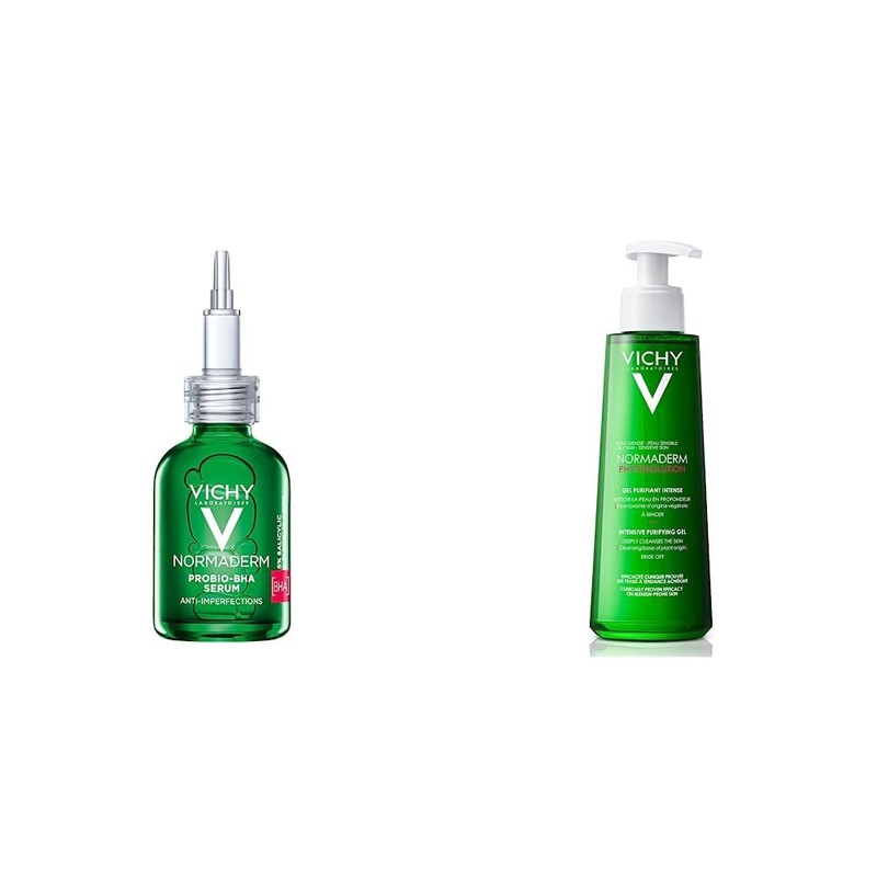Serum PROBIO-BHA Anti-Imperfecciones Vichy Normaderm 30 ml + Gel Limpieza