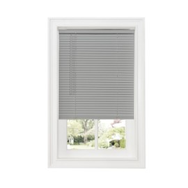 Achim Home Furnishings Cordless GII Deluxe Sundown 1" Room Darkening Mini Blind, 32" x 64", Gray