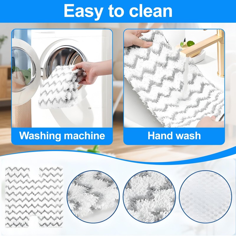 Alrens Mop Pads Replacement Set for Shark VacMop