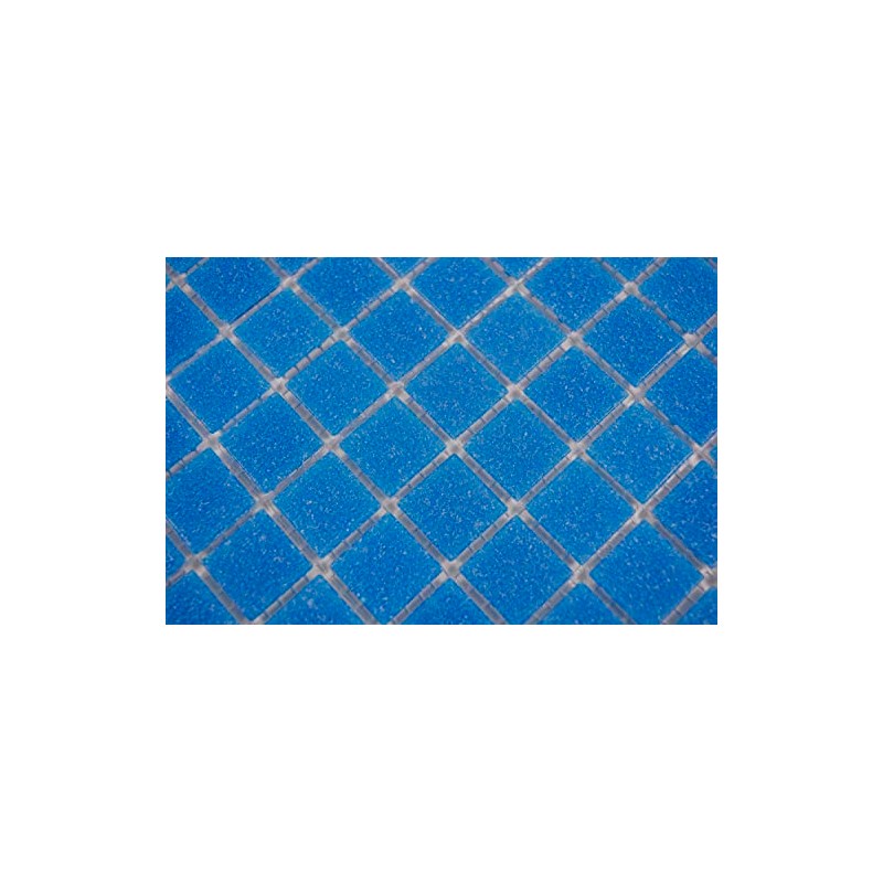 MOS200-A15-N Glass Mosaic Tile Dark Blue Spotlights Shower Bathroom Wall