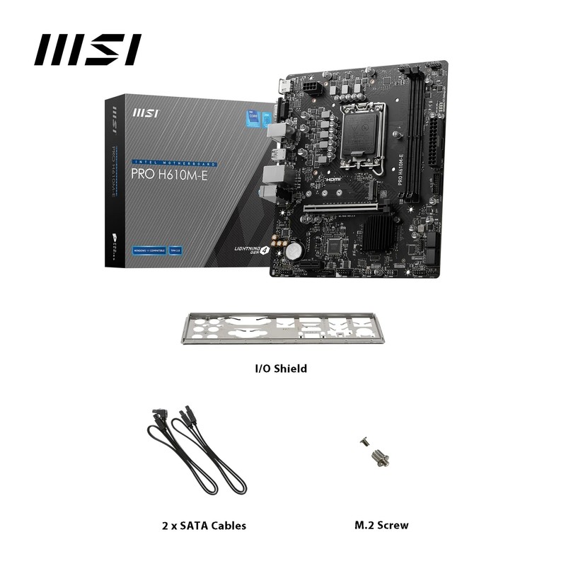 MSI PRO H610M-E DDR5