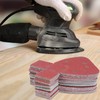 KONGMING Mouse Velcro Sandpaper Pack of 100 Grit 40 60