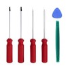 Fongmore 4 Pcs Triangle Screwdrivers 1.4mm 1.8mm 2.0mm 2.3mm For