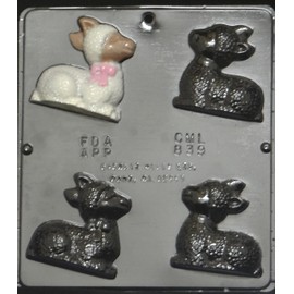 Lamb Assembly Chocolate Candy Mold Easter 839