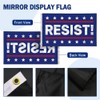 Resist Flag 3x5 Feet - Polyester Fiber Double Stitched Edge