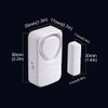 Mengshen Wireless Door Alarm, 4-Pack Small Wireless Magnetic Sensor Warning