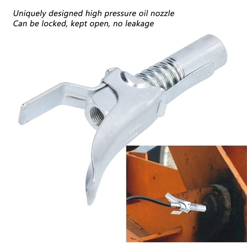 Grease Coupler High Pressure Thumb Stick Greases Gun Couplers Greasing