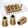 YIXISI 25 PCS M8x20 Zinc Alloy Hex Socket Screw-in Nuts