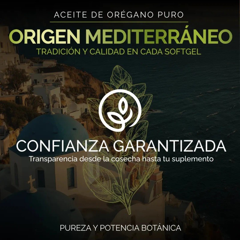Aceite Oregano Carvacrol Sábila Tomillo Oil Candida Cleanse 100 Natural