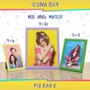 Icona Bay 4x6 (10x15 cm) Picture Frame, Pastel Yellow Colored