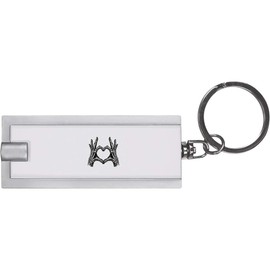 Azeeda 'Skeleton Hands Heart Sign' Keyring LED Torch (KT00037974)