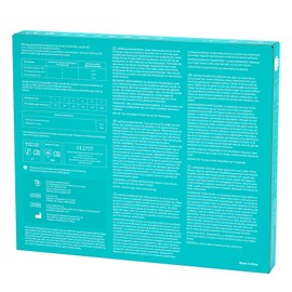 EUROPAPA Nitrile Gloves, Box of 100 Disposable Gloves, Examination Gloves, Nitrile Gloves, Powder–Free, Latex Free, Non–Sterile, Disposable Gloves (XS, Black)