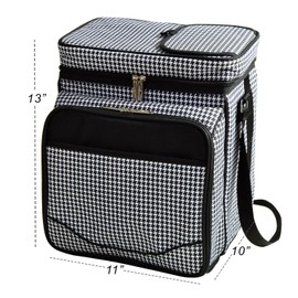 Picnic at Ascot Original Insulated Picnic Basket/Cooler Equipped with Service for 2- Designed, Assembled & Quality Approved in the USA