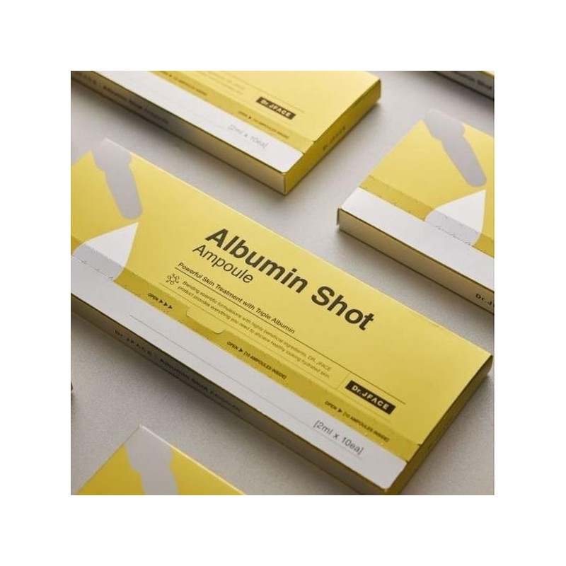 닥터제이페이스 Dr. J.Face Albumin Shot Ampoule (2ml*10ea) / 닥터제이페이스 알부민샷