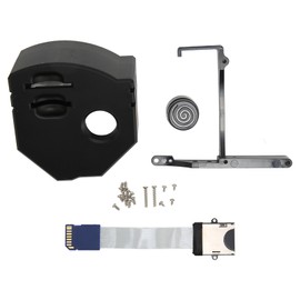 Remote Storage Card Mounting Kit Heat Dissipation 3D Print Storage Card Extender Adapter for Dreamcast GDEMU Black