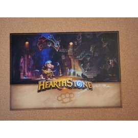 Blizzard 2016 Hearthstone Gadgetzan Signed Poster