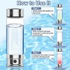 Hydrogen Water Bottle Generator, Portable Rechargeable Aquahealth Hydrogen Water,Hydrogen Water