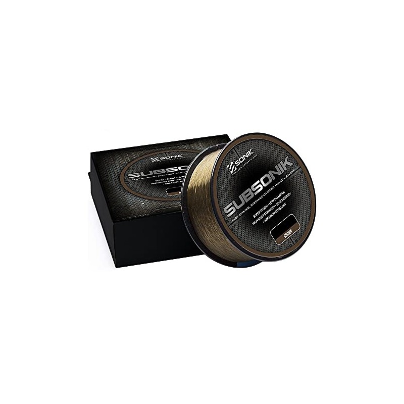 Sonik SubSonik Brown Carp Mono Line 1200m : 15lb