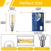PADMO LUDAZ Dimmable T6 LED Light Bulb,E12 Candelabra Bulb 40