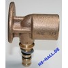'Geberit Mepla Mixer Connector 16 x 1/2-Inch 52 mm Wall