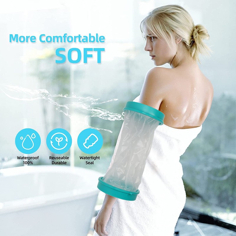 Waterproof Arm Cast Cover for Shower Bath Reusable Arm Cast