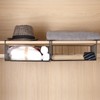 SUFAUY 2-Pack Under Shelf Basket, Under Cabinet Storage Hanging Organizer
