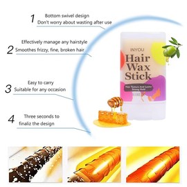 3 PCS Wig Installation Kit Set, Lace Melting Spray/Hair Wax Stick, Hair-Styling Waxes, Lace Melting Spray for Lace Wigs, Lace Bond Spray,Strong Natural Finishing Hold with Control Wig Kit Set