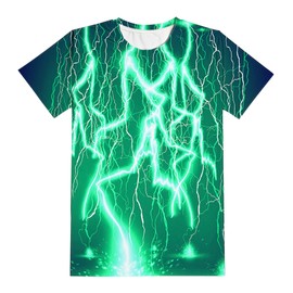 Yasswete 8-10 Years Old Boys Girls Cool T-Shirts 3D Printed Short Sleeve Graphic Tees for Kids Teens