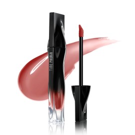 TIMEPHORIA Stellar Dust Lip Stain 10, Transfer-Proof & Smudge-Proof Lip Gloss, Nude Brown Tinted Glossy Finish, High-Pigment Vibrant Color, Hydrating Lightweight Long-Lasting Lip Makeup for Women