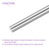 DMiotech 5pcs 300mm*3mm 304 Stainless Steel Rod Lathe Bar Stock