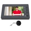 720P Peephole Viewer Door Camera 4.3 Inch Screen 145 Wide