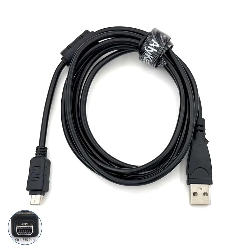 AlyKets USB 2.0 Cable Replacement CB-USB5 USB6 USB8 Cable Data