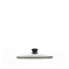 Ballarini Salento Glass Cover with Valve, Transparent, Diameter 16 cm