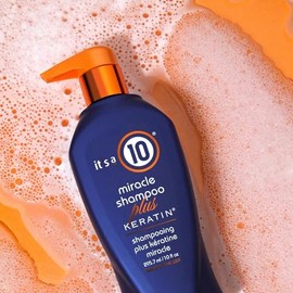 Its A 10 Miracle Shampoo Plus Keratin for Unisex Shampoo 10 oz