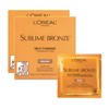 L'Oreal Paris Sublime Bronze Self Tanning Towelettes, Streak-Free, Natural Looking