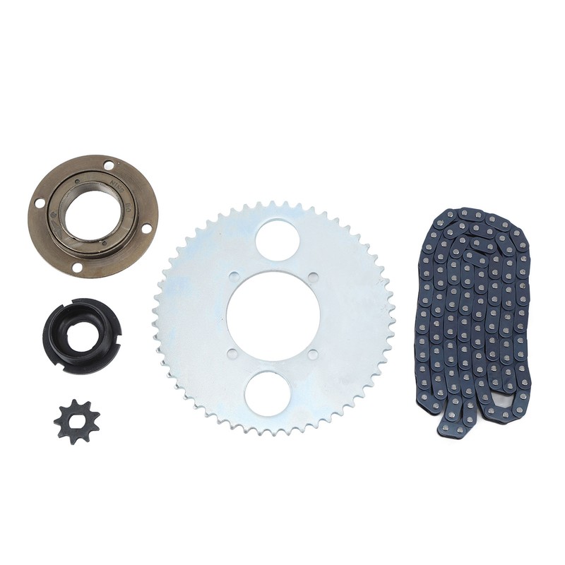 T8F Chain Sprocket Kit Steel 116 Link Drive Chain with