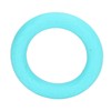 5pcs Baby Soft Silicone Teething Ring Toy Infant Safe Elastic