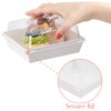 Ocmoiy Small Charcuterie Boxes with Clear Lids, To Go Paper