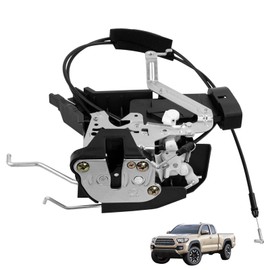 Door Lock Front Left Latch Actuator Compatible with Toyota Sequoia 2001-2007, Toyota Tundra Double Cab 2005-2006 Driver Side Finished Lock Block+Locking Device, Replaces # 69040-0C020