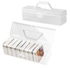 JINGHANGER Pack of 2 Trading Cards Storage Box with Handle