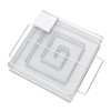 Rectangle Stainless Steel Cold Smoke Generator Barbecue Net BBQ Grill