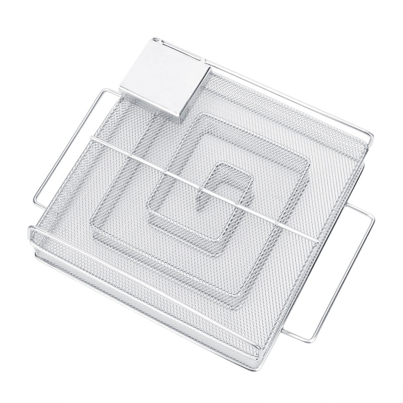 Rectangle Stainless Steel Cold Smoke Generator Barbecue Net BBQ Grill